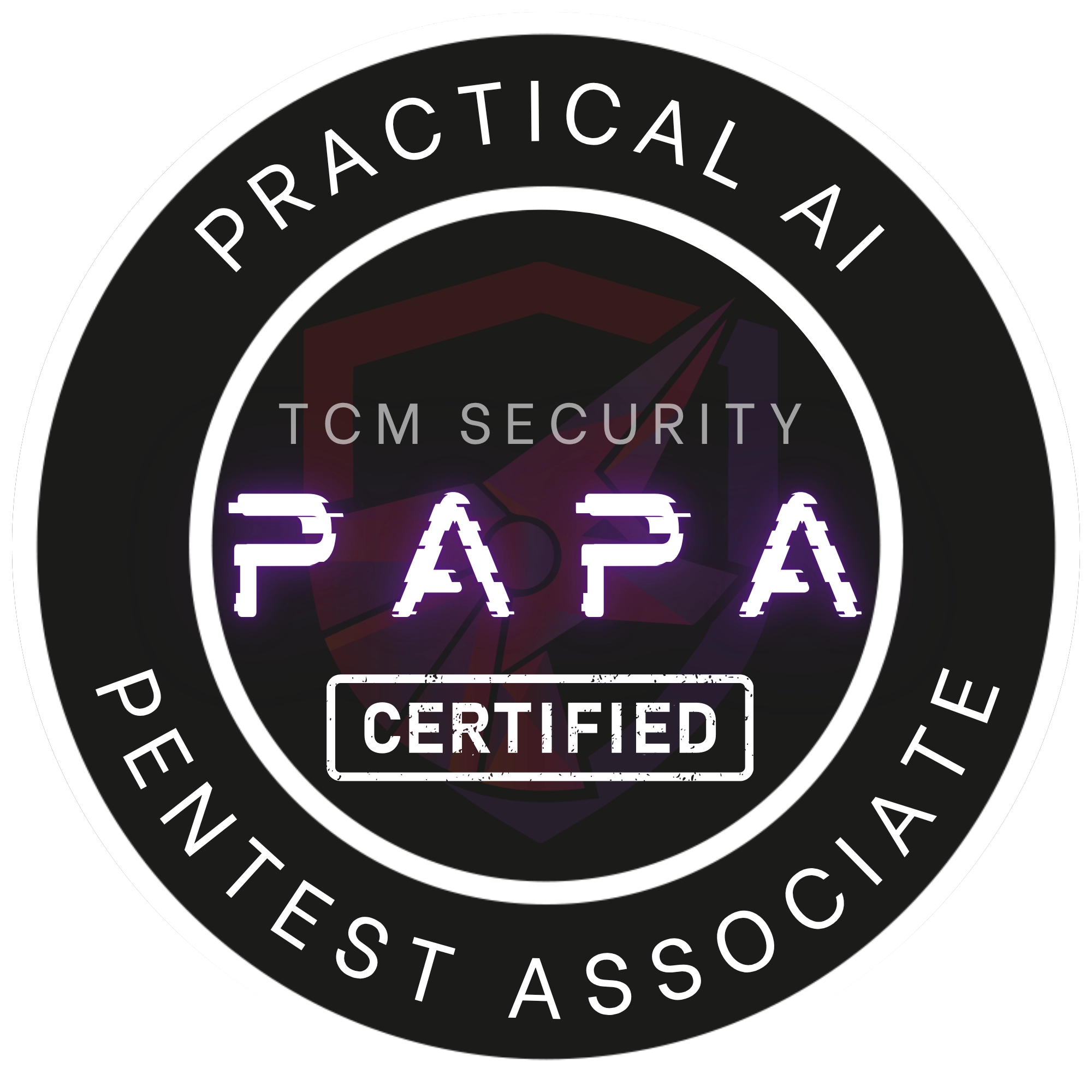 PAPA badge