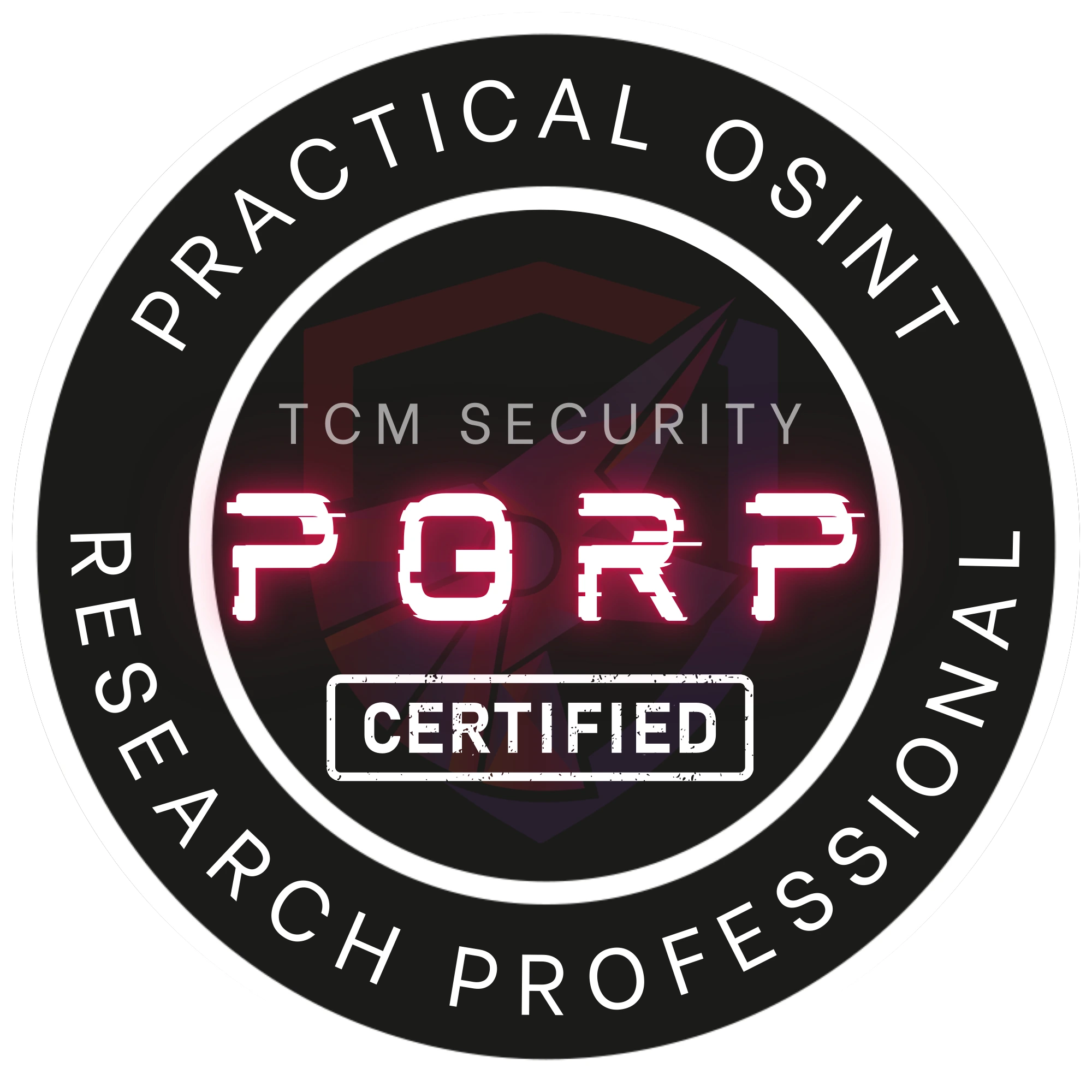 PORP badge